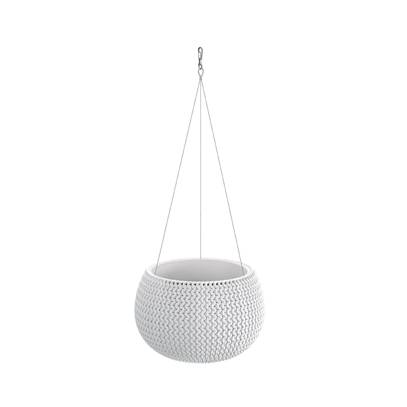 Virágkaspó függő Splofy Bowl WS 195x290mm fehér