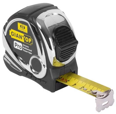 Mérőszalag GIANT CR-G44, 8 m, 25 mm, króm/nejlon