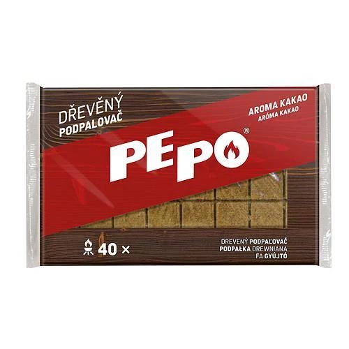 PE-PO® Alágyújtó kocka, 40 db-os
