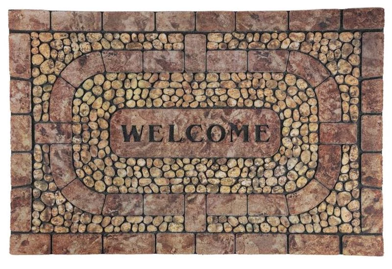 Lábtörlő MagicHome RBM 406, 89x58 cm, gumis