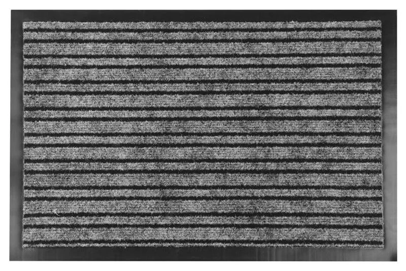 Lábtörlő MagicHome TRM 235, 40x60 cm, Fekete-Fehér