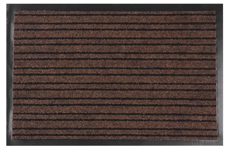Lábtörlő MagicHome TRM 235, 40x60 cm, Fekete-Barna