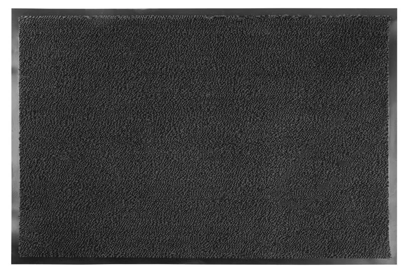 Lábtörlő MagicHome CPM 304, 60x90 cm, fekete/szürke