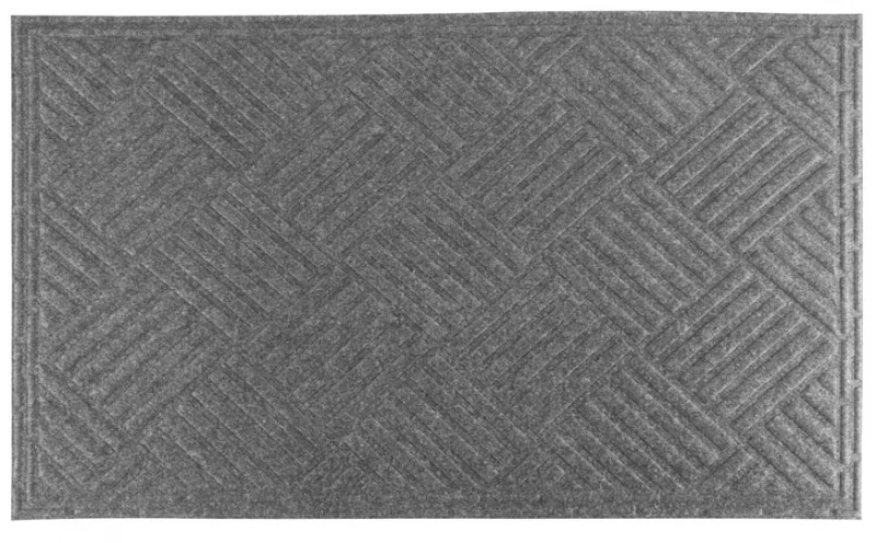 Lábtörlő MagicHome CBM 5013, Rhombus, 75x45 cm, szürke