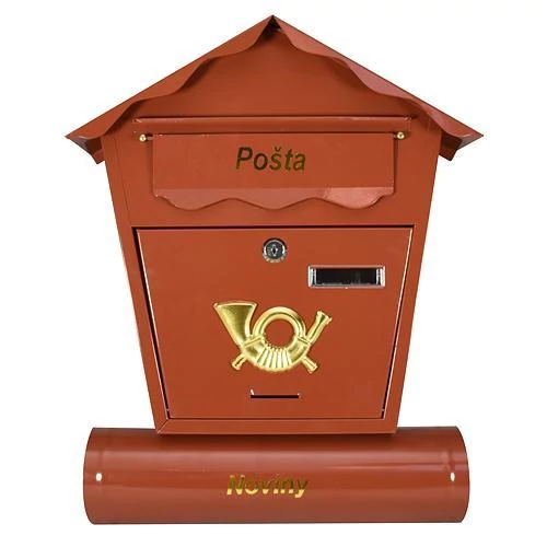 Postaláda NESTOR 440x370x100mm barna