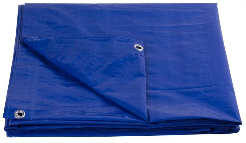Takaróponyva 5x6m, 80 g/m2, kék