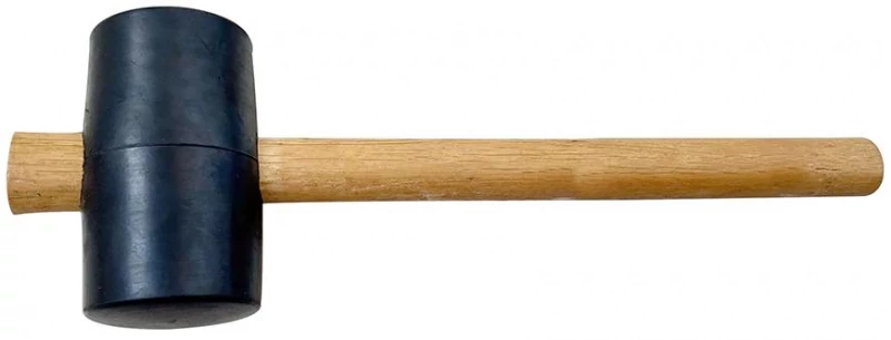 Strend Pro gumikalapács, 340 g, fekete fej